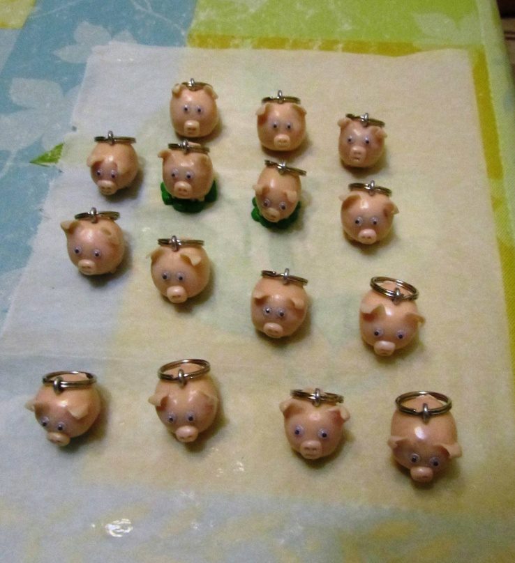 Obesek Prašiček za srečo