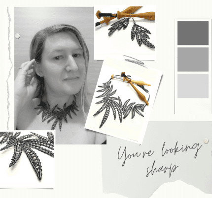 Klekljana ogrlica You're looking sharp