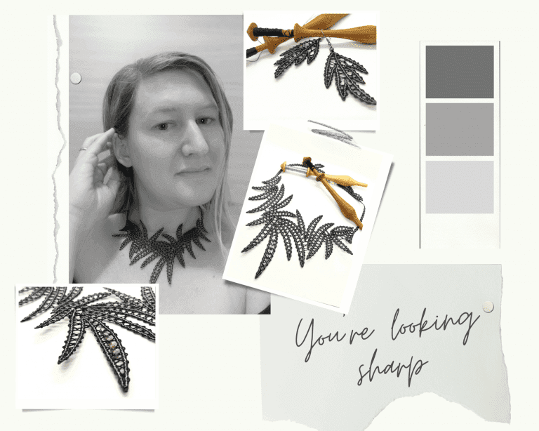 Klekljana ogrlica You're looking sharp