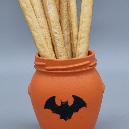 Halloween dekorativna vaza/kozarec - manjša