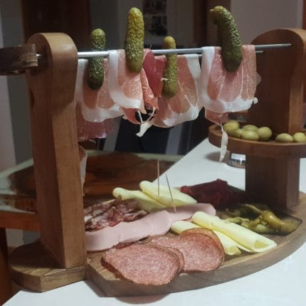 Deska za narezek - Obešalo za pršut