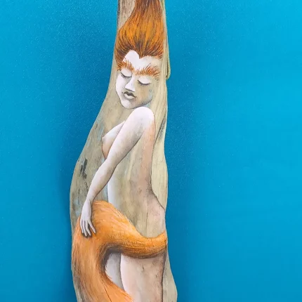STENSKI DEKOR “LISIČJA VILA”/ILUSTRACIJA NA KORENINI