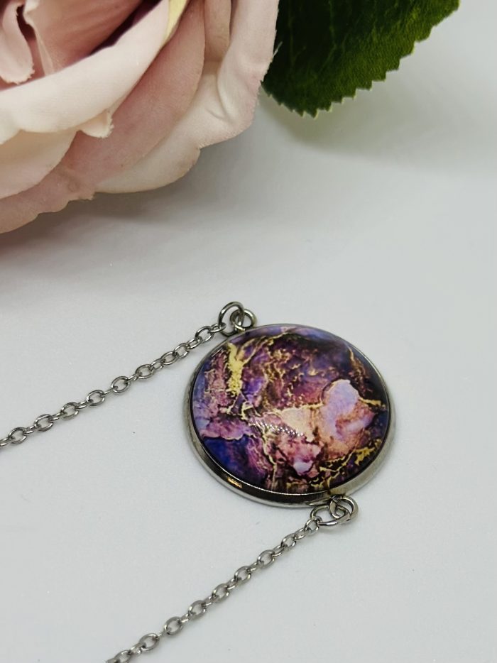 ZAPESTNICA SPACE LILA-GOLD