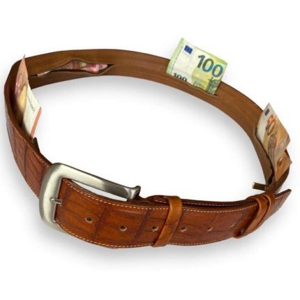 Premium usnjeni pasovi s skritim žepom DDDesign