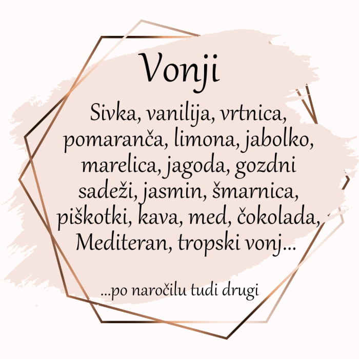 Dišeča svečka s klekljanimi uhančki - slika 6