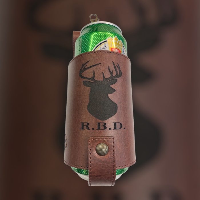 Personalizirana usnjena držala za pivo Party DDDesign.si - slika 7