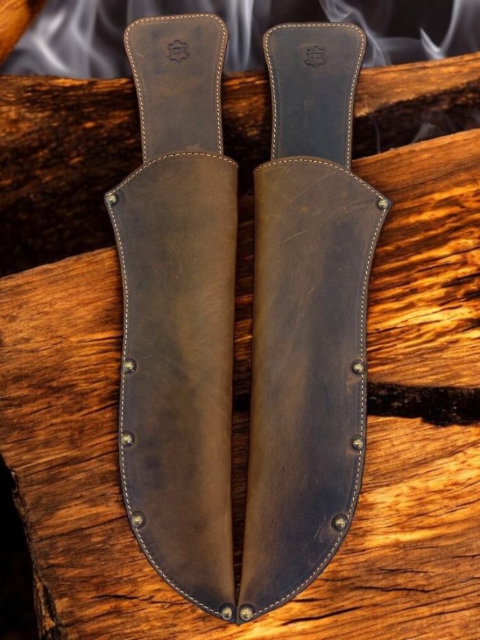 Personalizirani usnjeni etui za nož DDDesign.si Za levo ali desno roko - slika 3