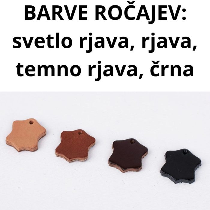 barve usnjenih ročajev