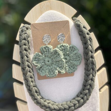 OLIVE - kvačkan komplet