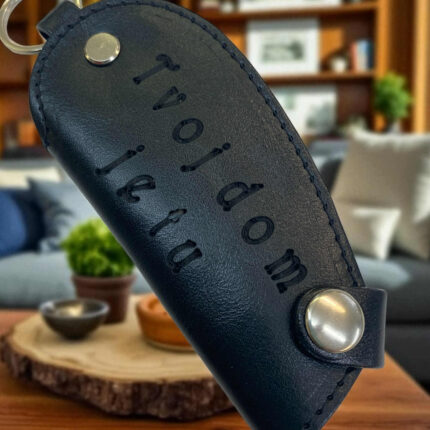 Personalizirani usnjeni etui za ključe