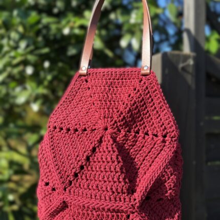 RUBINA – kvačkana torbica