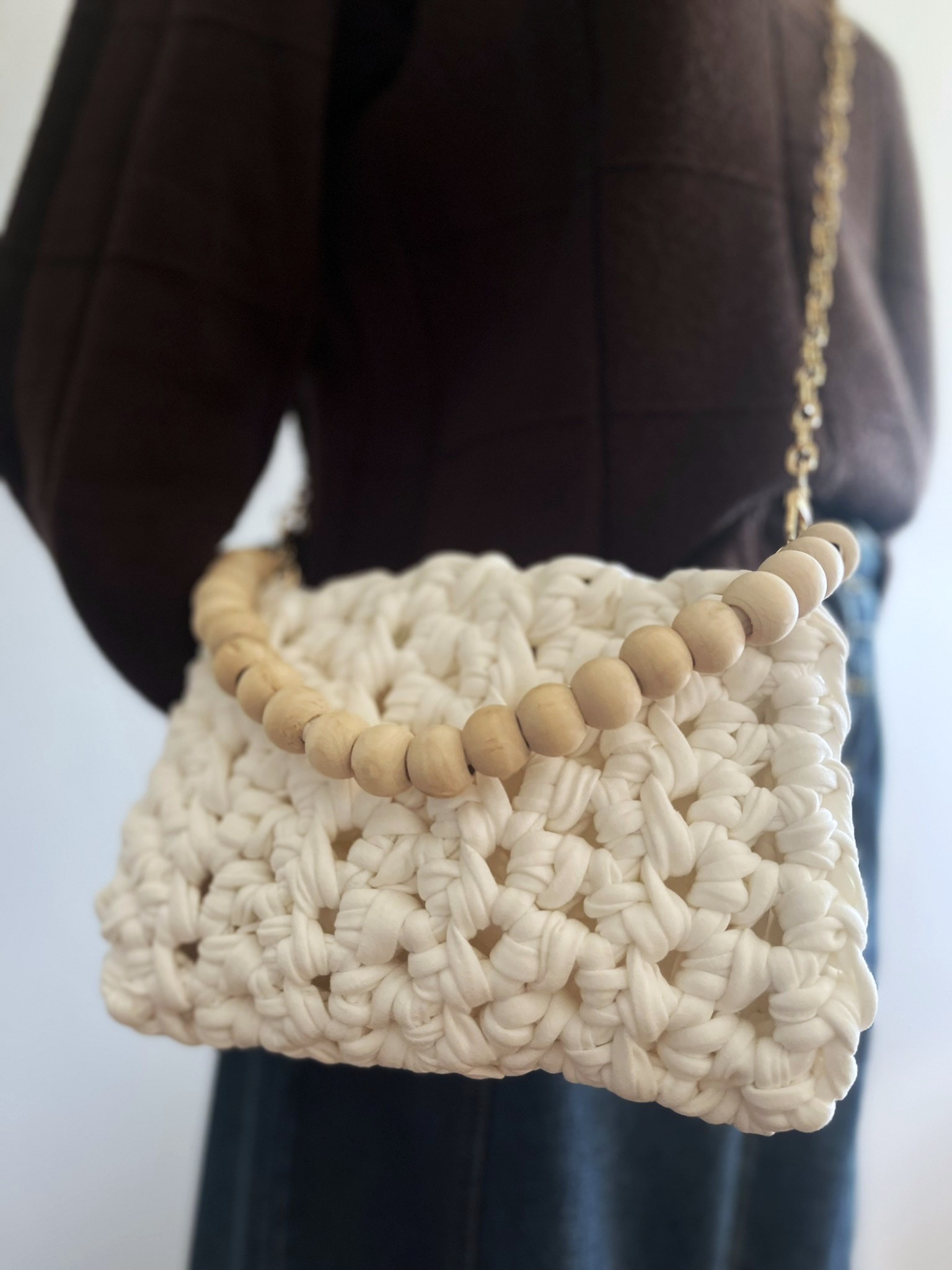 ELARA - kvačkana torbica - slika 2