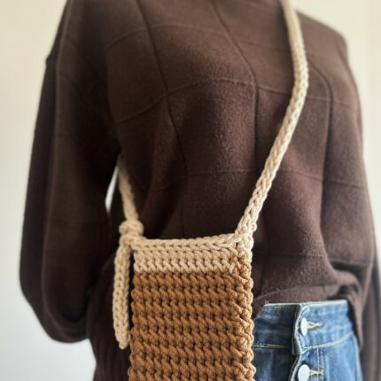 LINA - kvačkana torbica