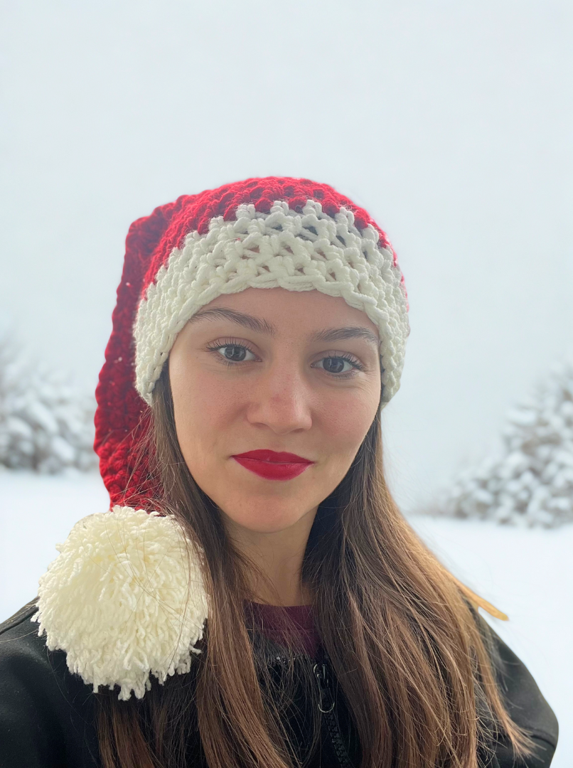 Kvačkana božična kapica