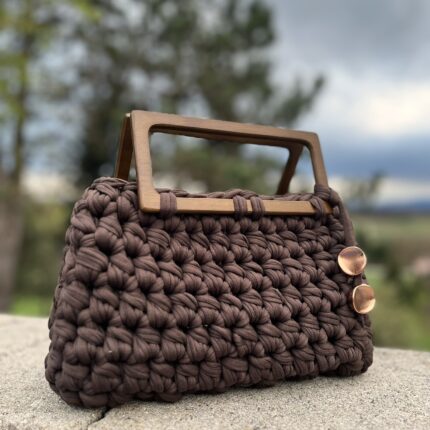 NOIR GOLD – kvačkana torbica