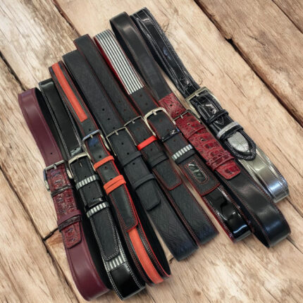 Moški Unikatni usnjeni pasovi DDDesign tudi po naročilu