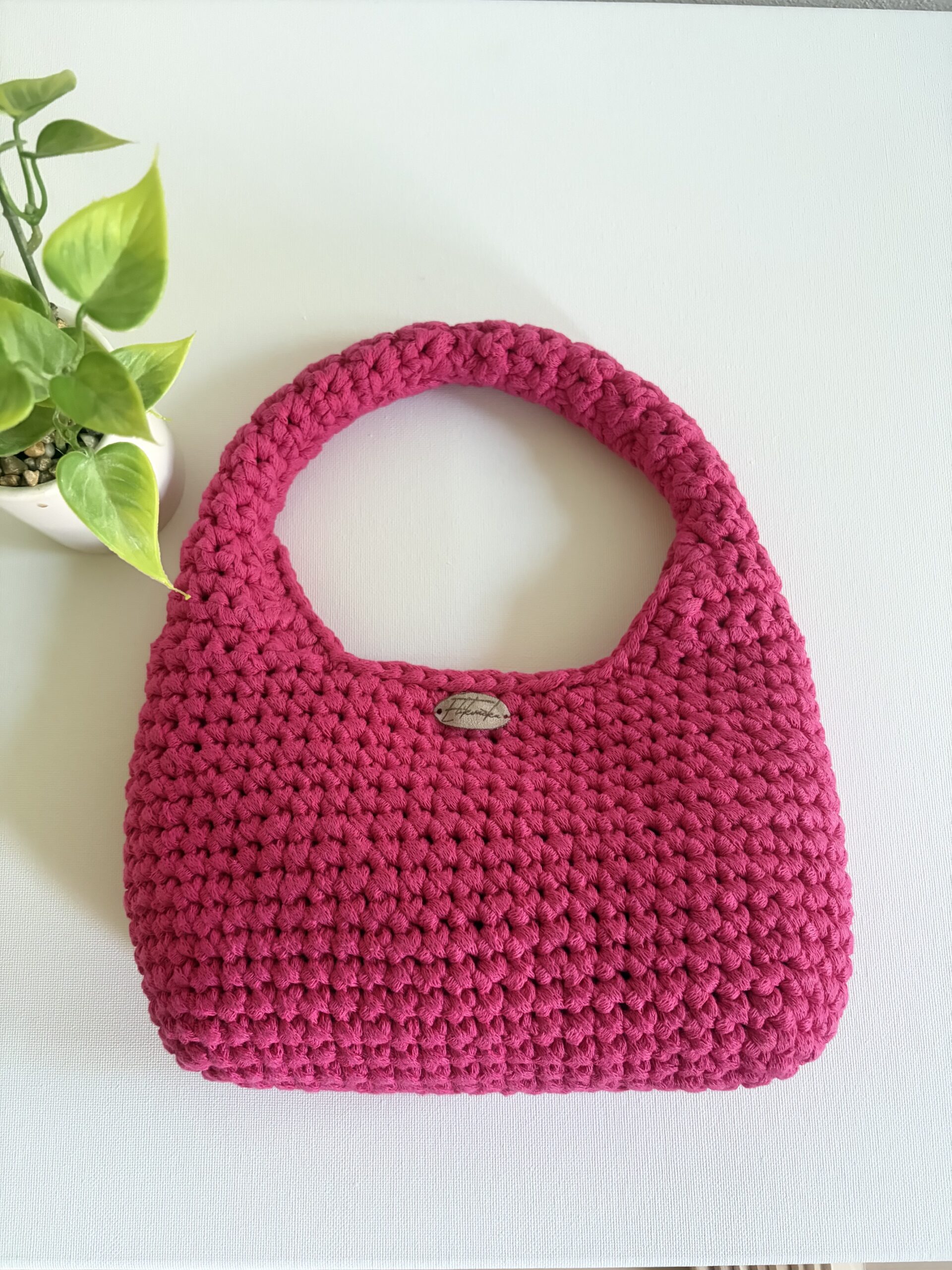Kvačkana torbica v boho stilu - slika 6
