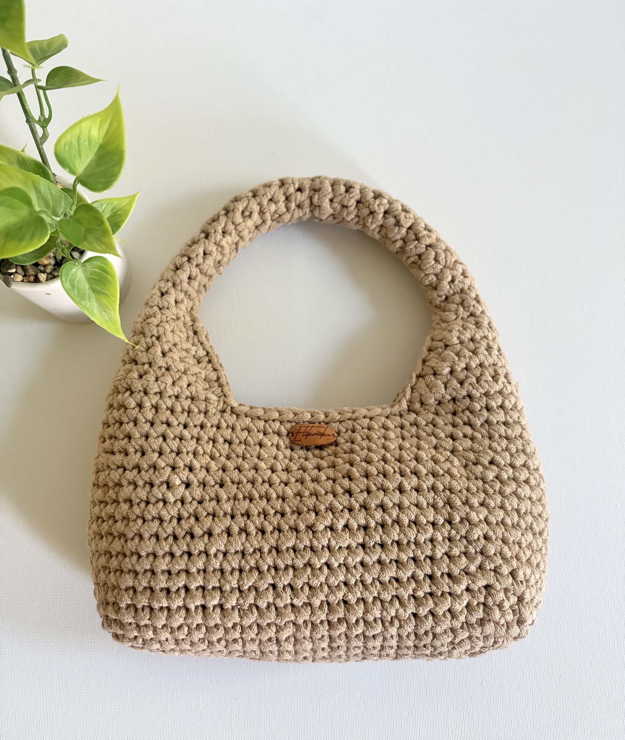 Kvačkana torbica v boho stilu - slika 5