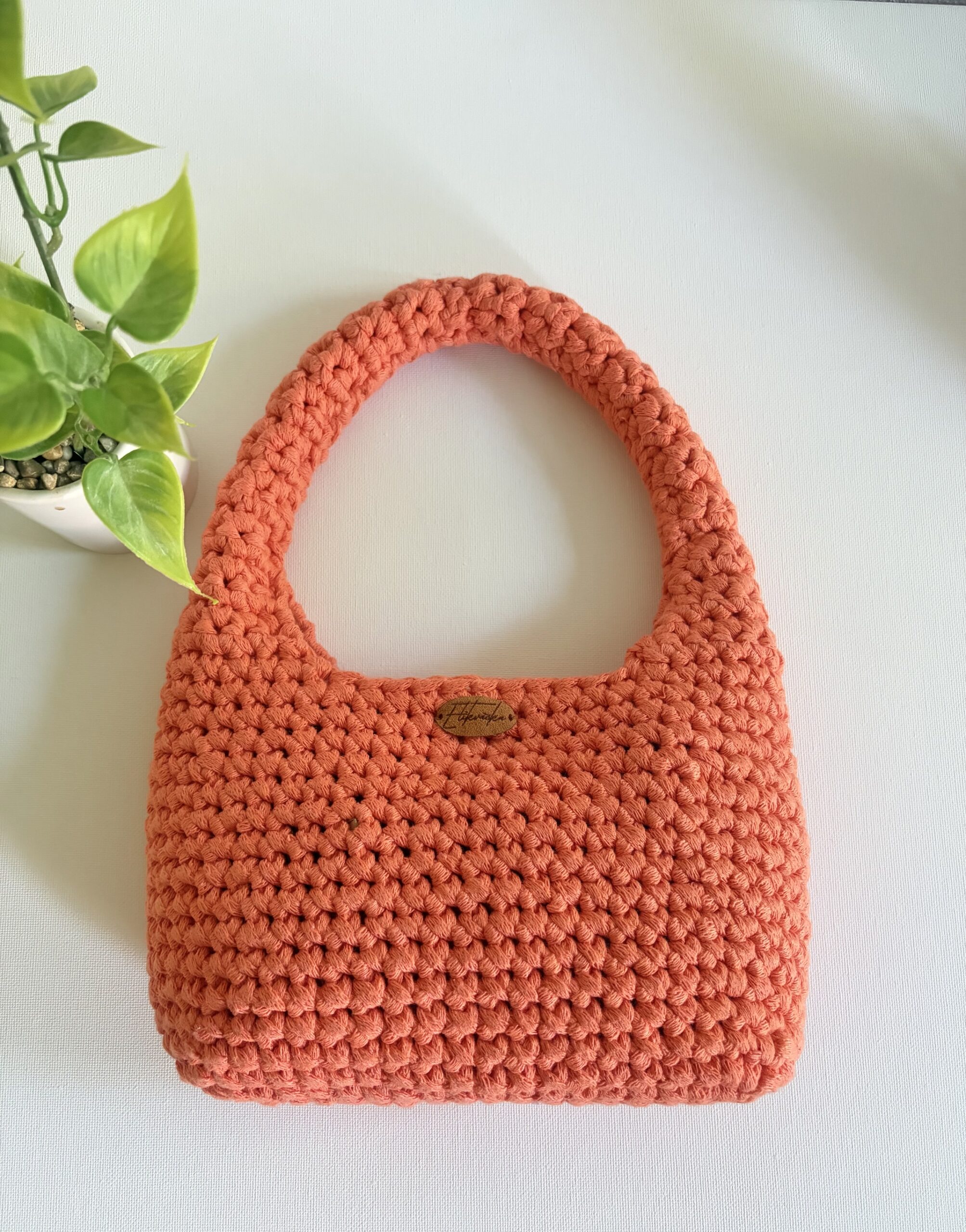 Kvačkana torbica v boho stilu - slika 7
