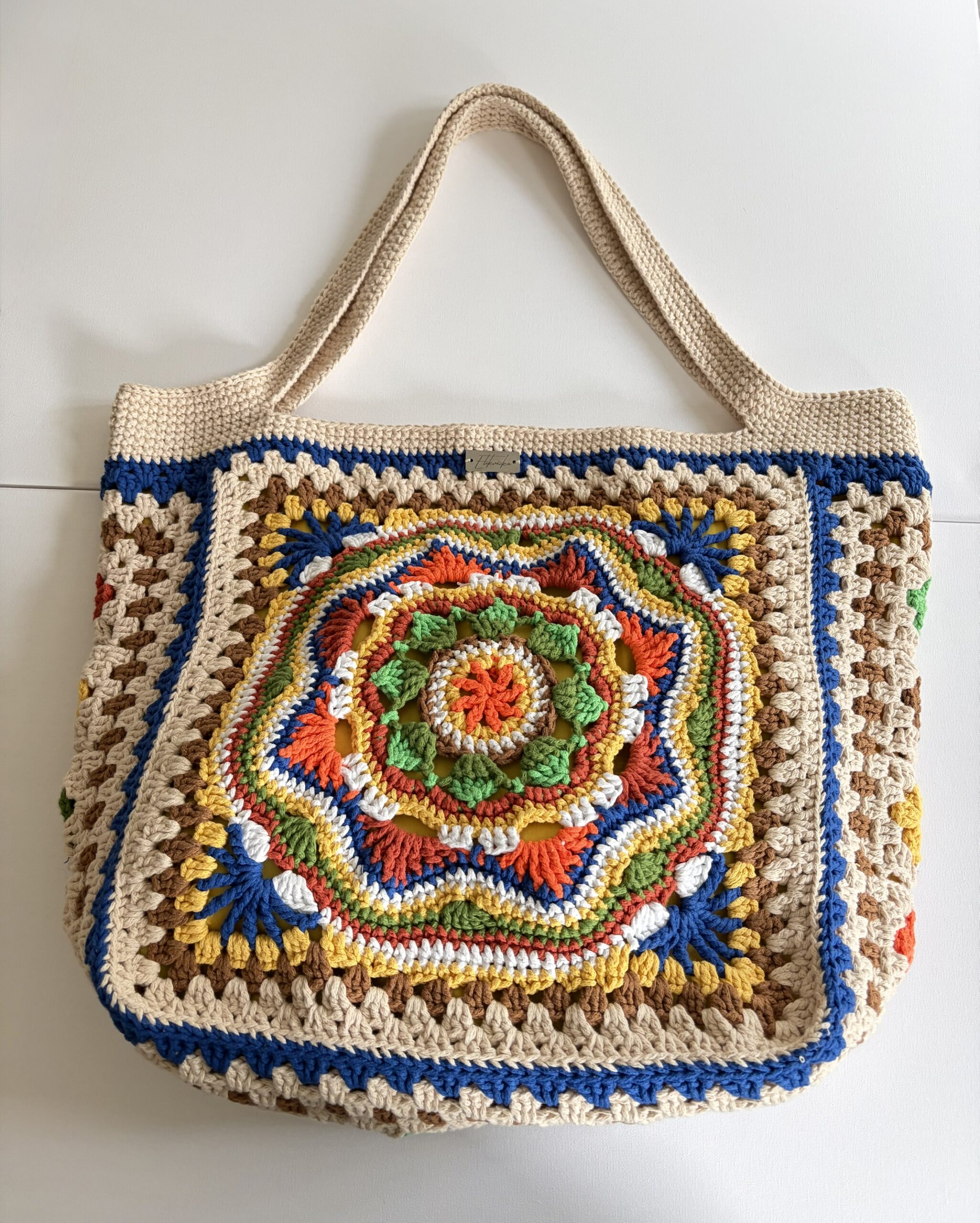 Kvačkana boho torba - slika 6